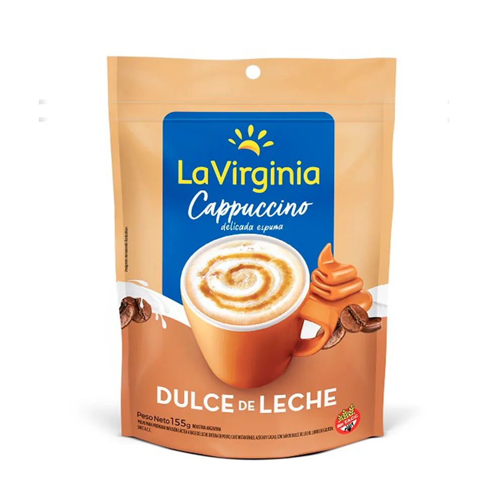 La Virginia Capuccino Dulce De Leche (doypack) x 155gr