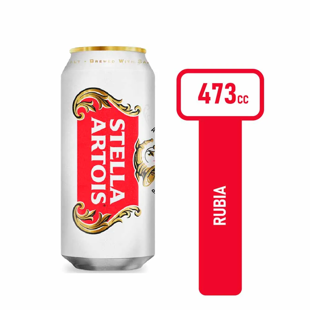 Lata Stella Artois x473cm