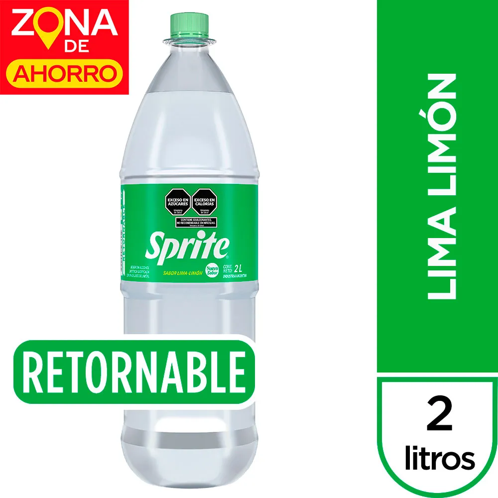 Sprite Retornable x 2Lt
