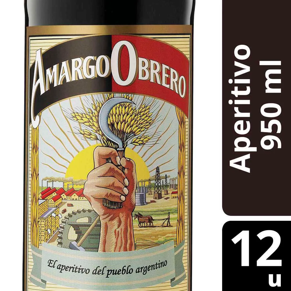 Aperitivo Amargo Obrero x 950ML