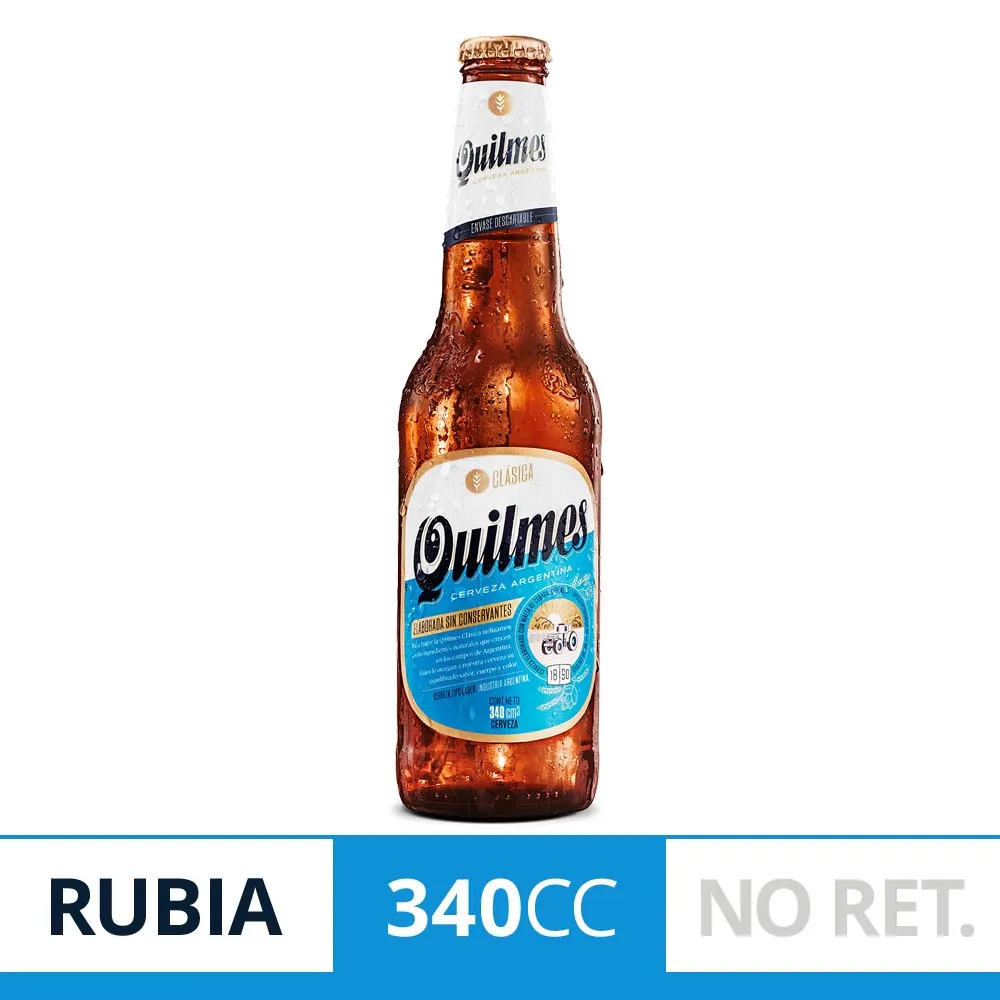 Cerverza retornable Quilmes