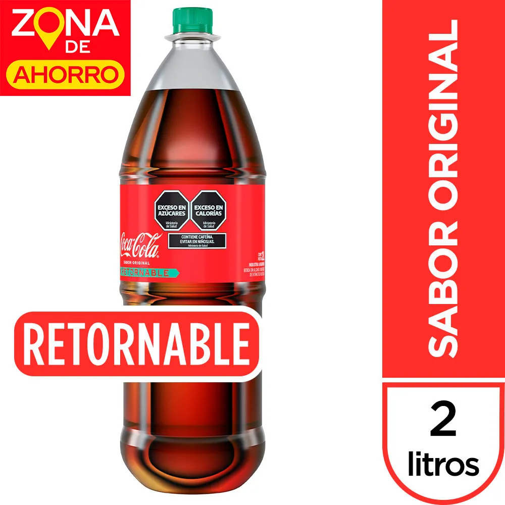 Coca Cola Retornable x 2 Lt
