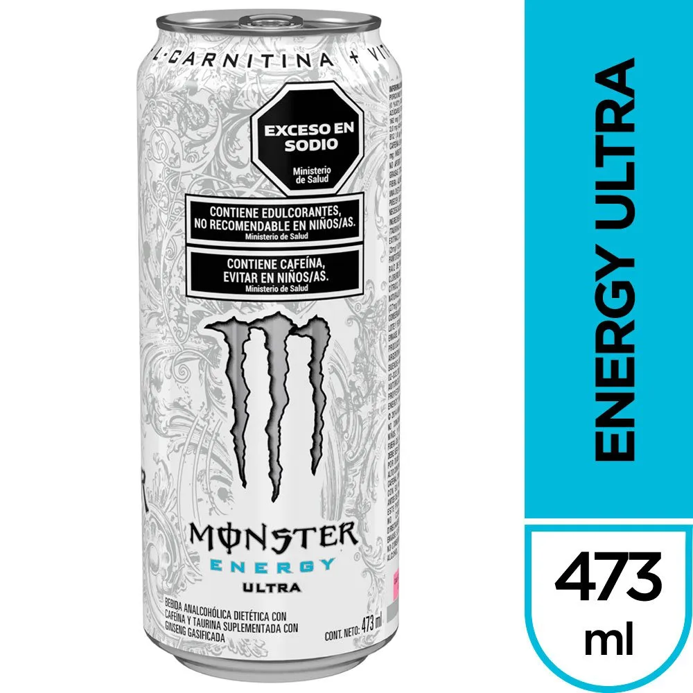 Monster Energy Blanca x 473ml