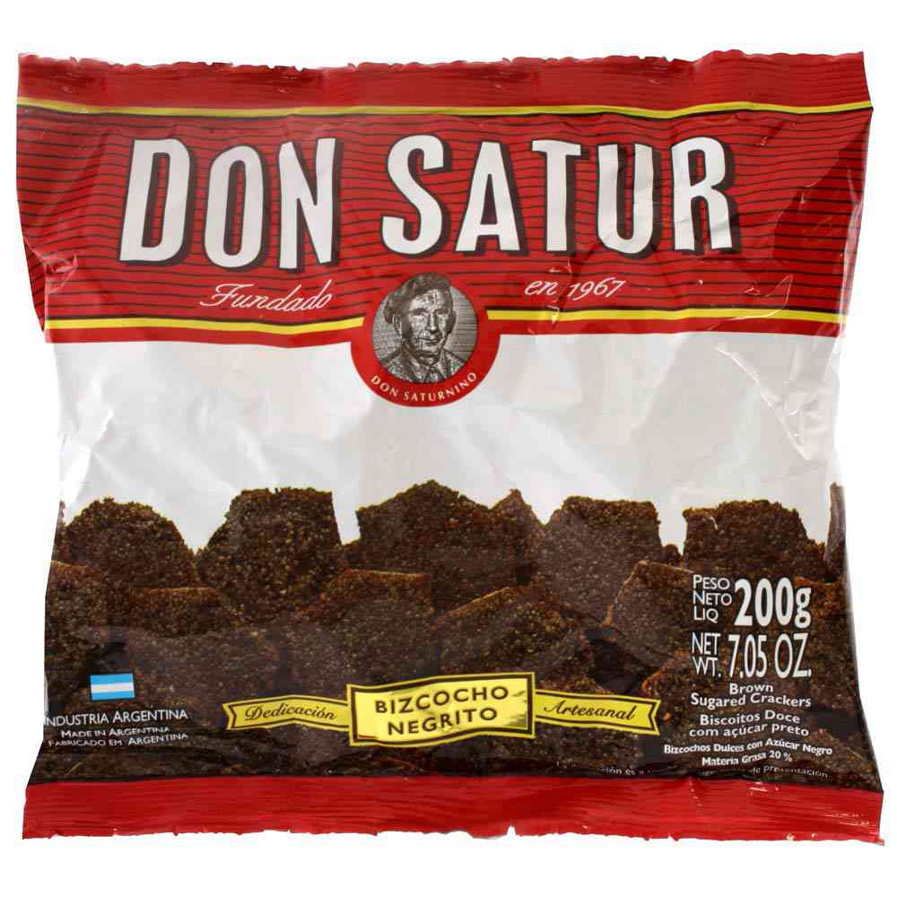 Don Satur Bizcocho negrito x 200gr
