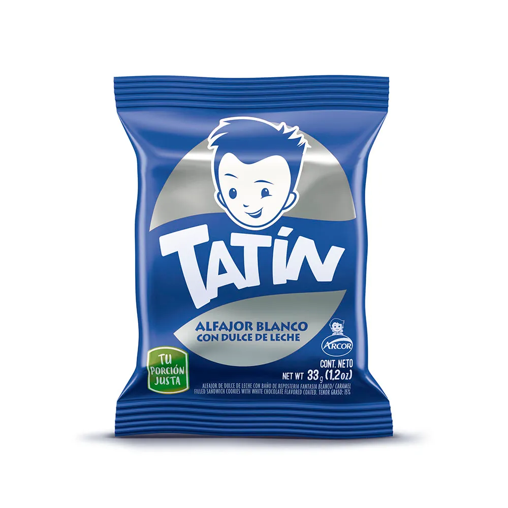 Alfajor Tatin Simple Blanco