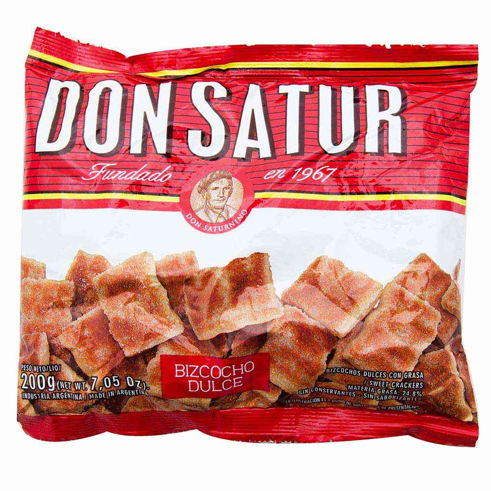 Don Satur bizcocho dulce x 200gr