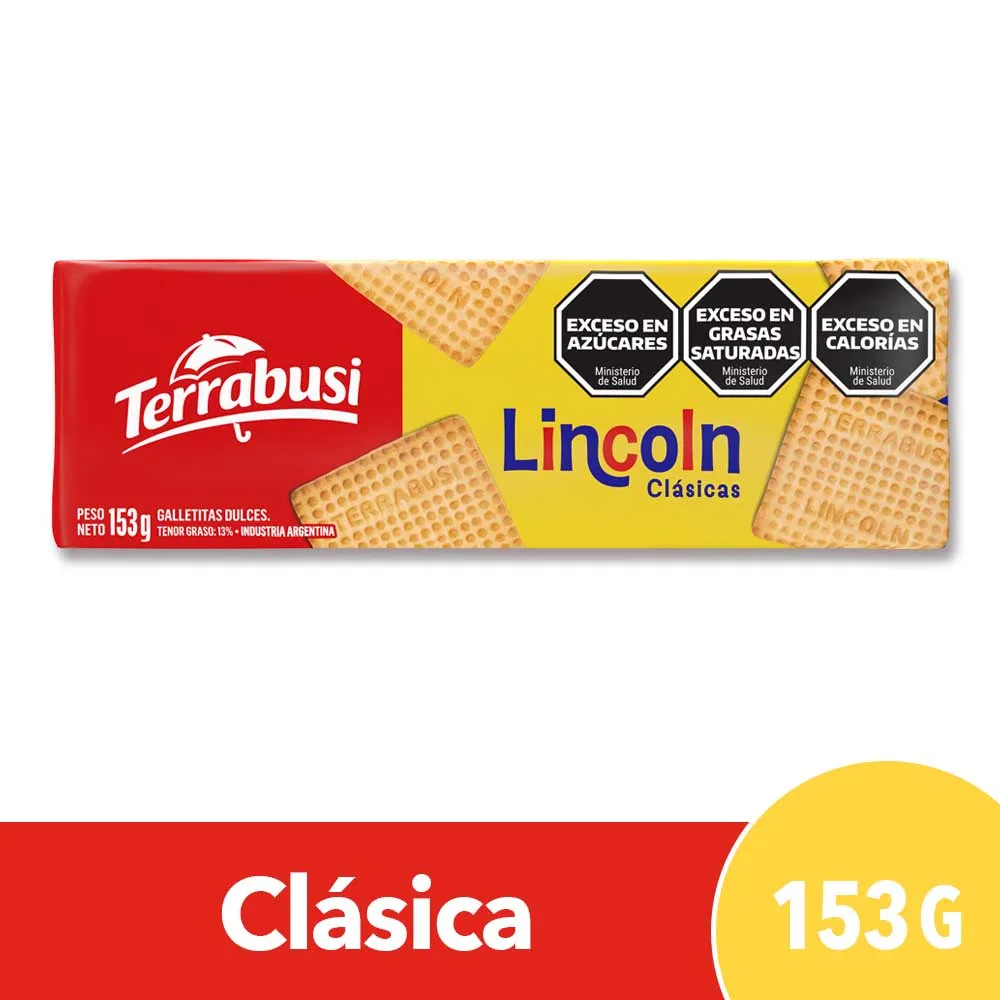 Terrabusi Lincoln Clasica x 153gr