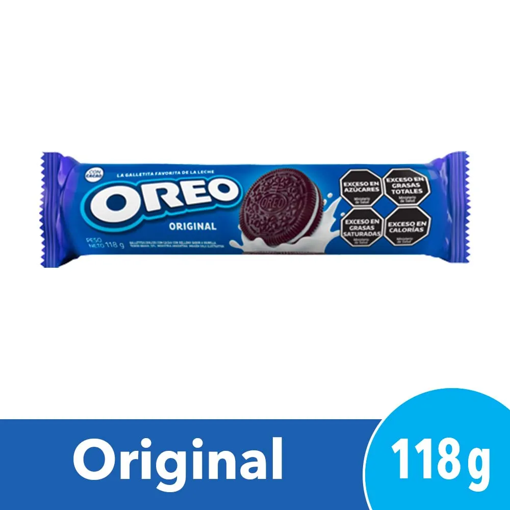 Terrabusi Oreo C/Cacao x 118gr