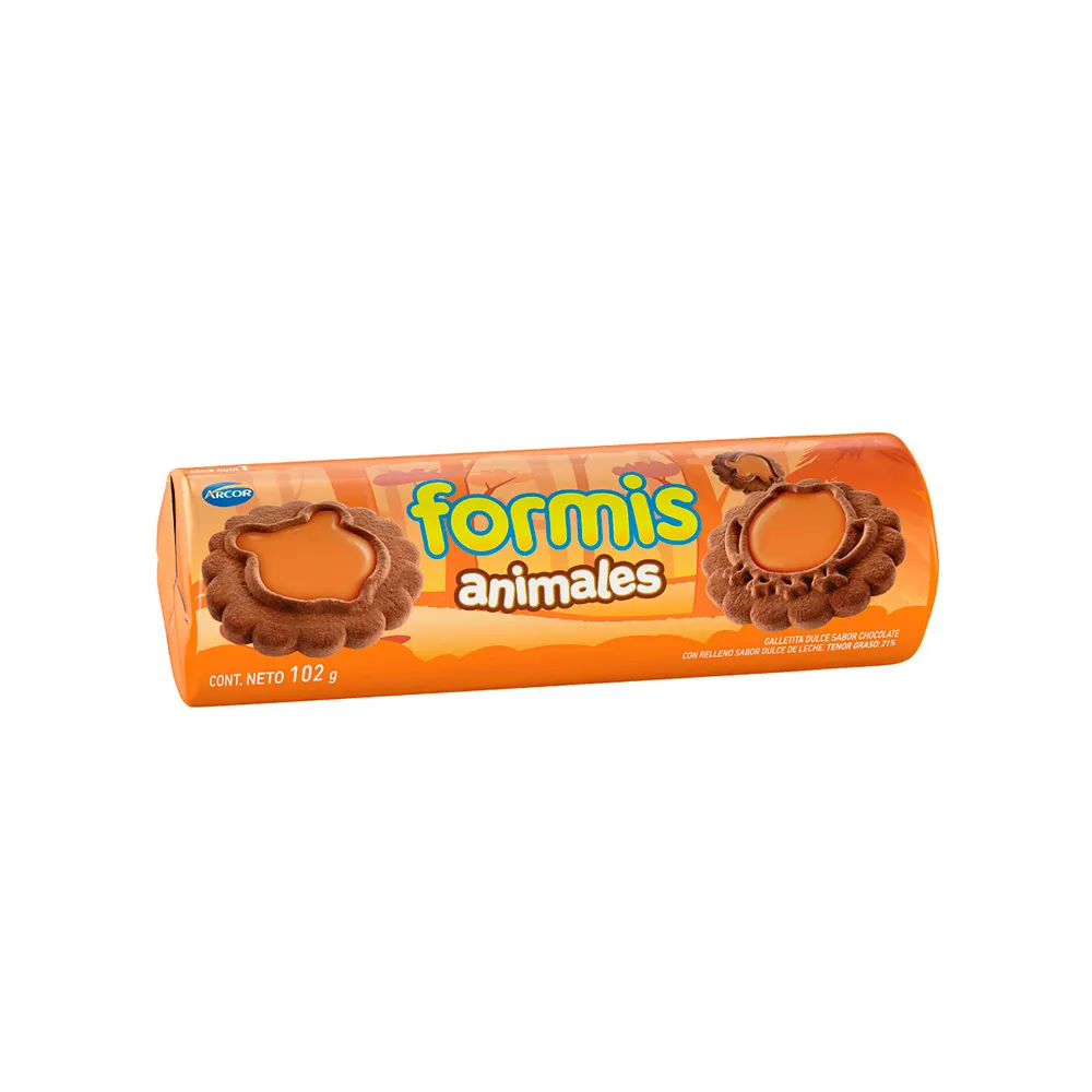 Arcor Formis Cianos Chocol/DDL x 102gr