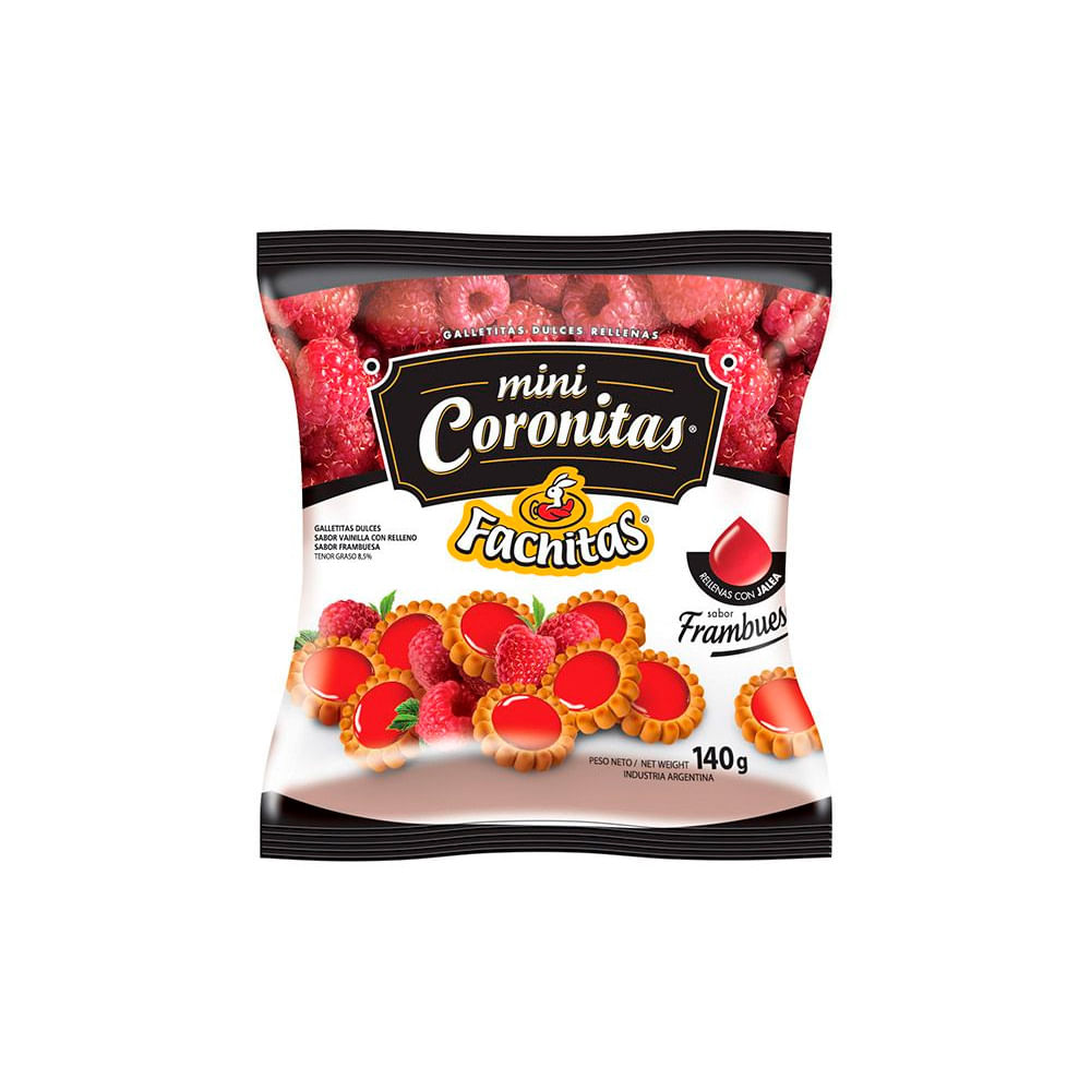 Fachitas Minicoronitas D.Leche x 140gr
