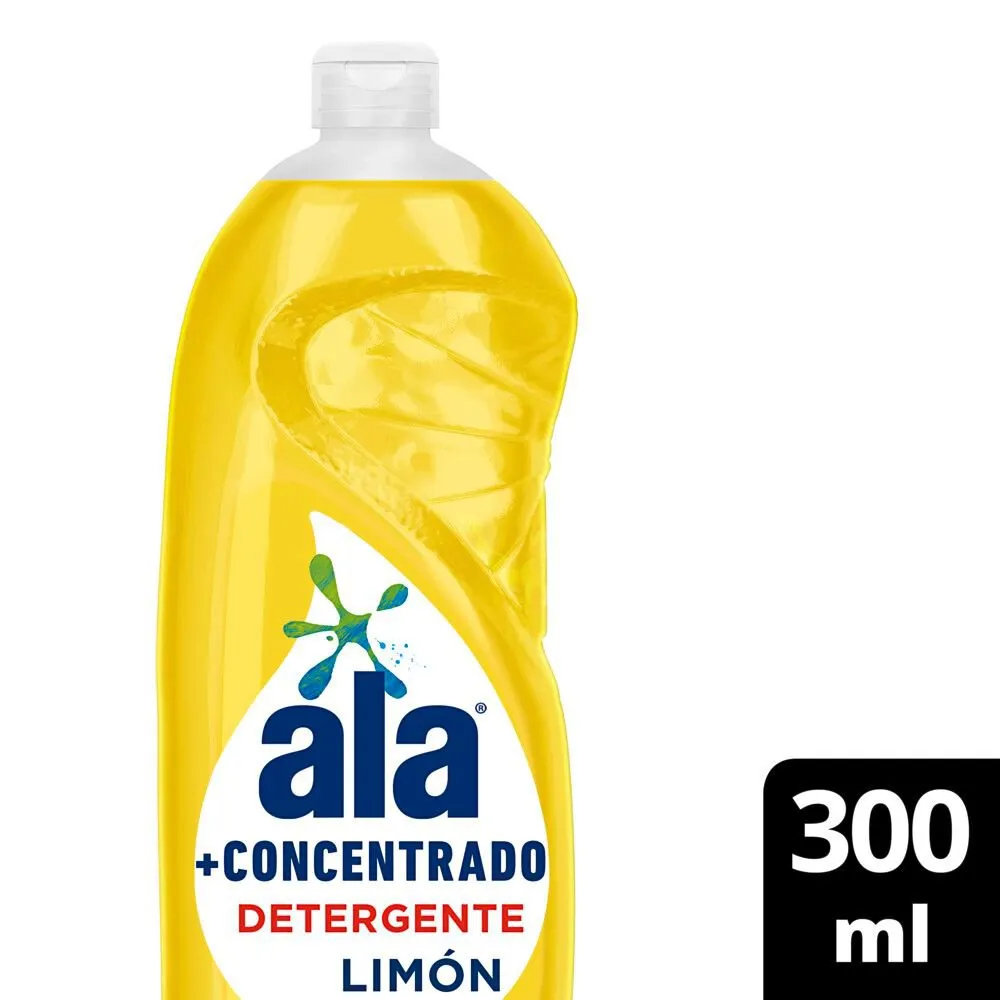 Ala Lavavajilla Concentrado Limon (botella) x 300ml