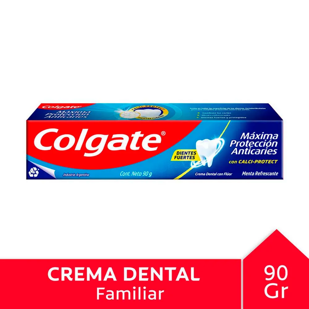 Colgate Crema Dental Proteccion Anticarie x 90gr