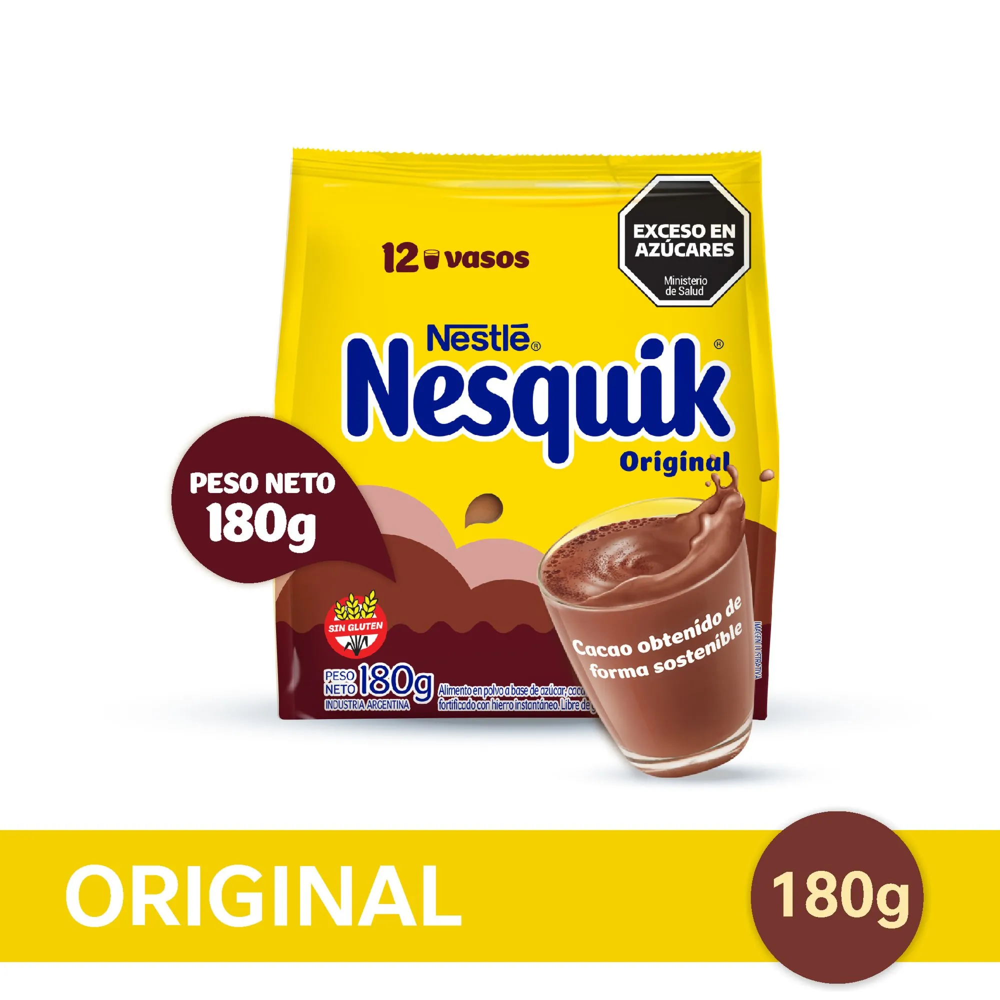 Nestle Nesquik Polvo Chocolatada x 180gr